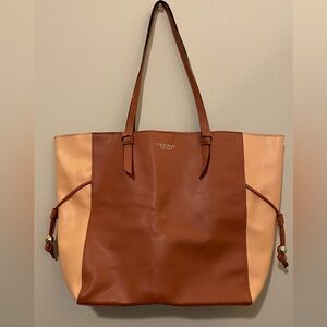 Victoria's Secret Elegant Brown and Cream Tote